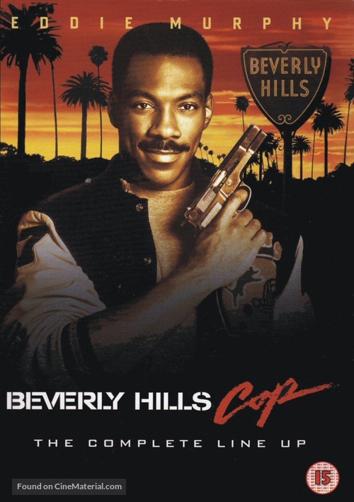 Beverly Hills Cop - British DVD movie cover