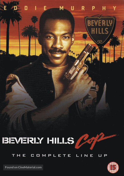 Beverly Hills Cop - British DVD movie cover