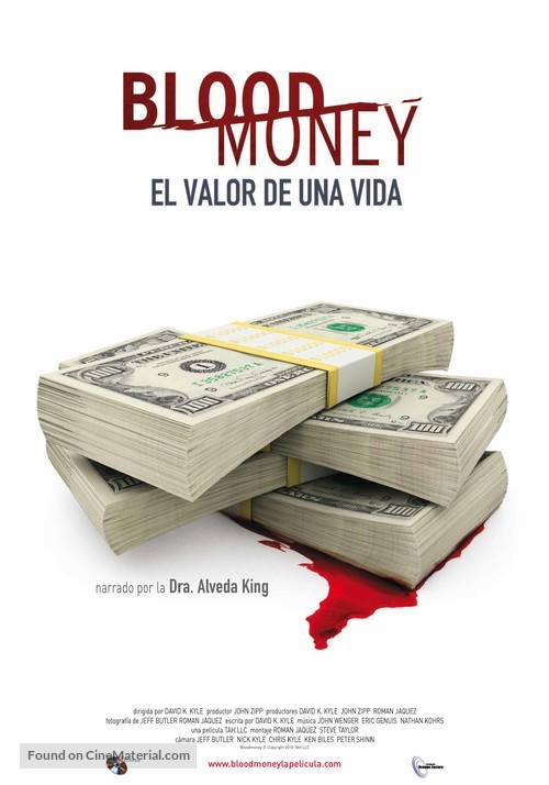 Bloodmoney - Spanish Movie Poster