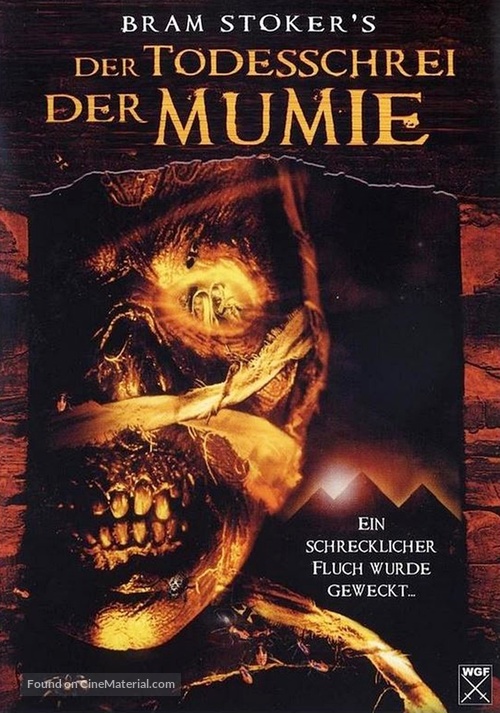 Ancient Evil: Scream of the Mummy - German DVD movie cover