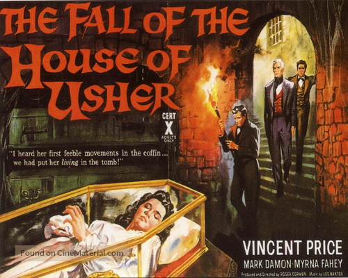 House of Usher - British Movie Poster