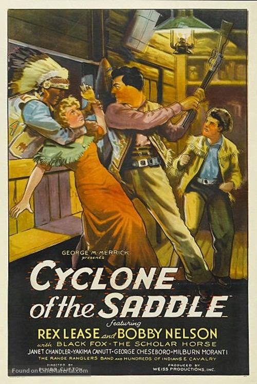 Cyclone of the Saddle - Movie Poster