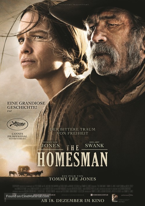 The Homesman - German Movie Poster