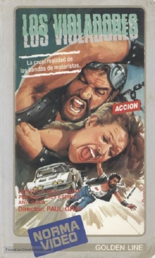 Los violadores - Spanish Movie Cover
