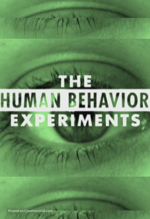 The Human Behavior Experiments - DVD movie cover