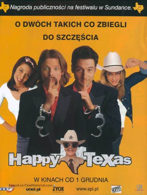 Happy, Texas - Polish DVD movie cover