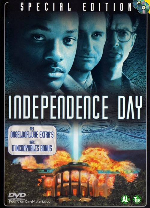 Independence Day - Dutch DVD movie cover