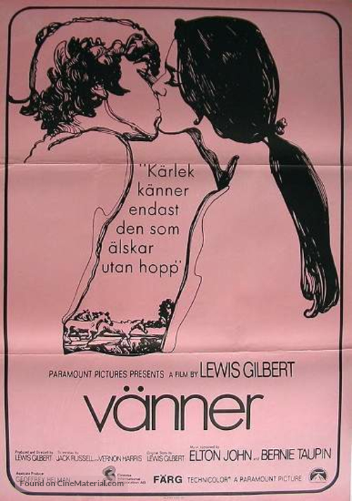 Friends - Swedish Movie Poster