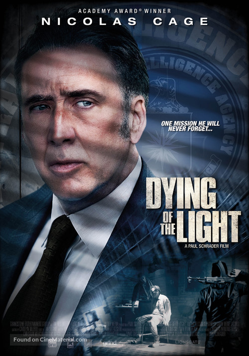 The Dying of the Light - DVD movie cover