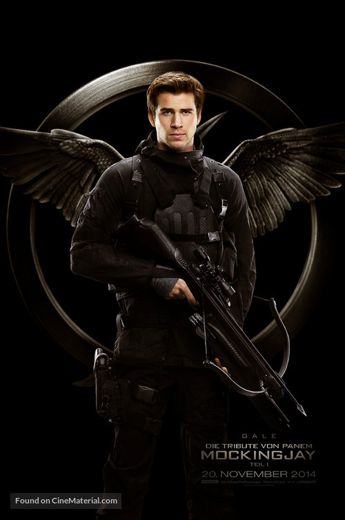 The Hunger Games: Mockingjay - Part 1 - German Movie Poster