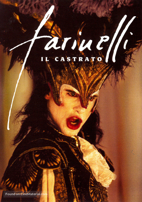 Farinelli - Czech DVD movie cover
