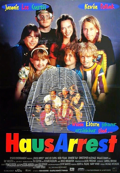 House Arrest - German Movie Poster