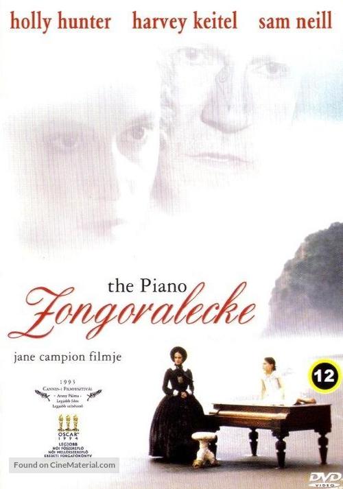 The Piano - Hungarian DVD movie cover