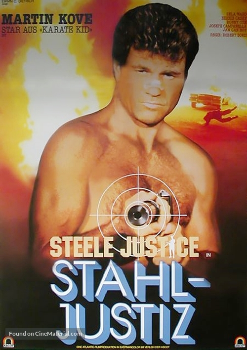 Steele Justice - German Movie Poster