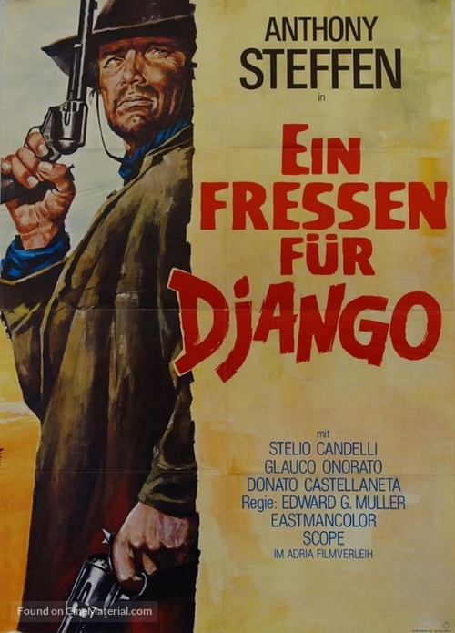 W Django! - German Movie Poster