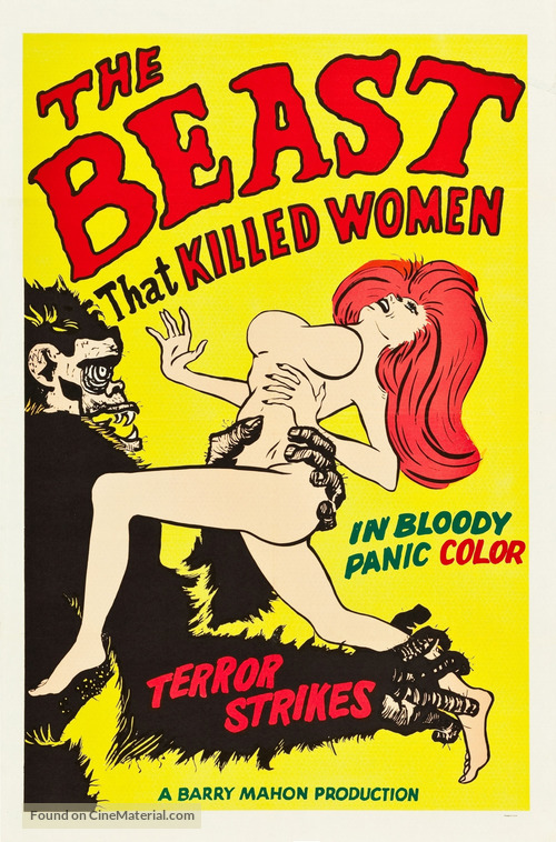 The Beast That Killed Women - Movie Poster