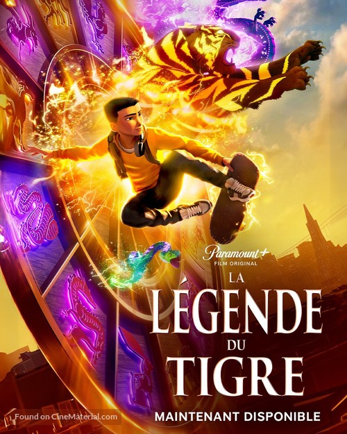 The Tiger&#039;s Apprentice - French Movie Poster