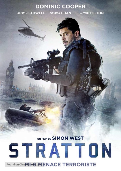 Stratton - French DVD movie cover