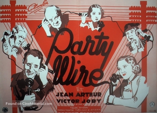 Party Wire - British Movie Poster