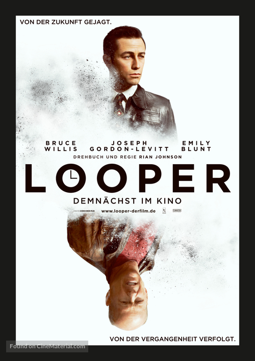 Looper - German Movie Poster