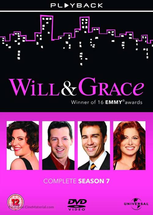 &quot;Will &amp; Grace&quot; - British DVD movie cover