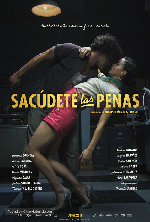 Sacudete Las Penas - Mexican Movie Poster