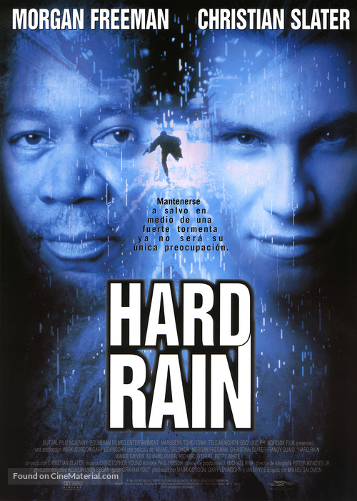 Hard Rain - Spanish Movie Poster