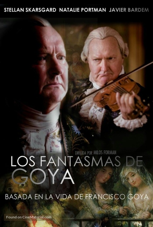 Goya&#039;s Ghosts - Spanish DVD movie cover