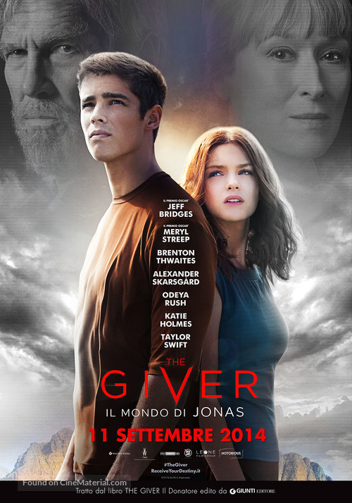 The Giver - Italian Movie Poster