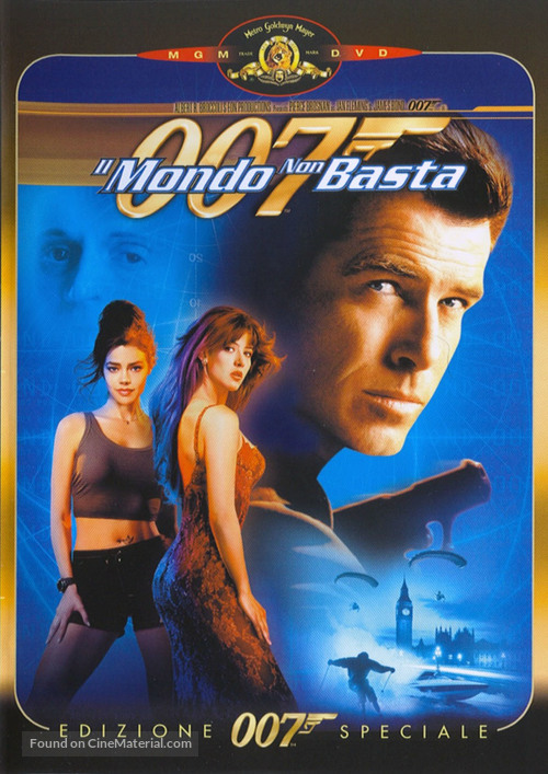 The World Is Not Enough - Italian DVD movie cover