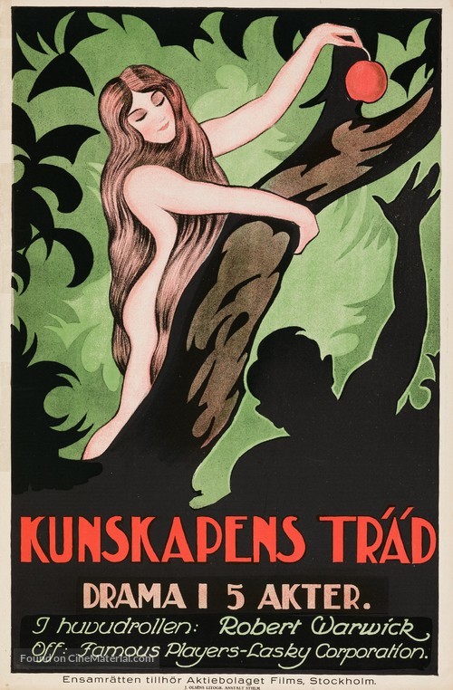 The Tree of Knowledge - Swedish Movie Poster