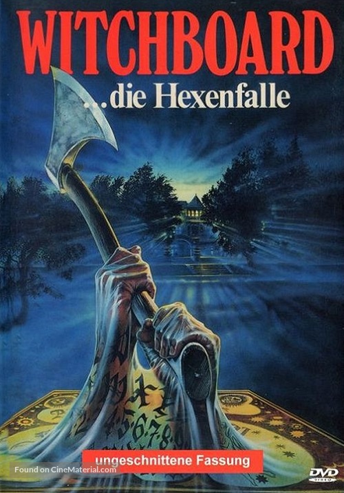 Witchboard - German DVD movie cover