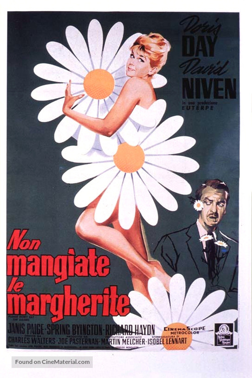 Please Don&#039;t Eat the Daisies - Italian Movie Poster
