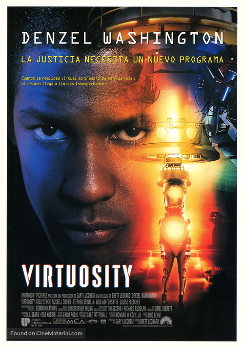 Virtuosity - Spanish Movie Poster