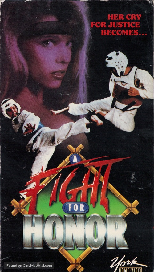 A Fight for Honor - VHS movie cover