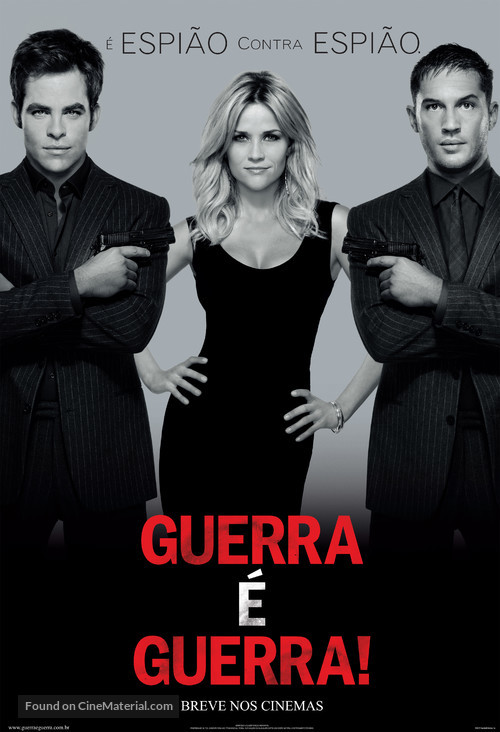 This Means War - Brazilian Movie Poster