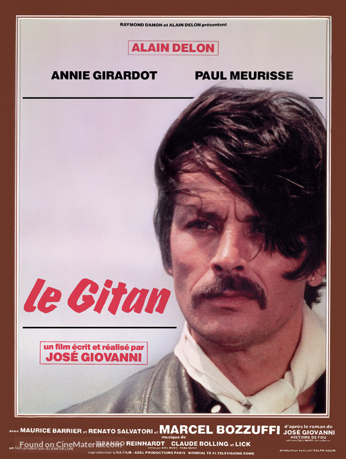 Le gitan - French Movie Poster