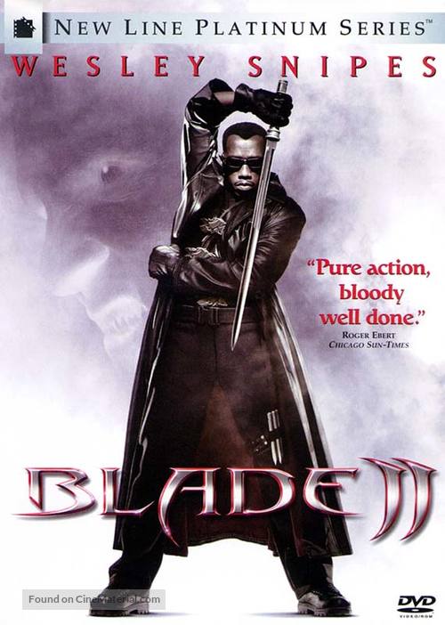 Blade 2 - DVD movie cover