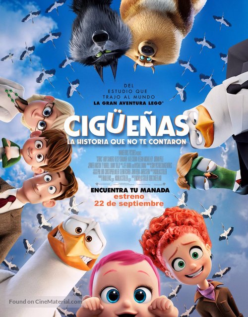 Storks - Chilean Movie Poster