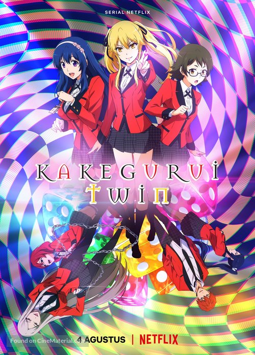 &quot;Kakegurui Twin&quot; - Indonesian Movie Poster