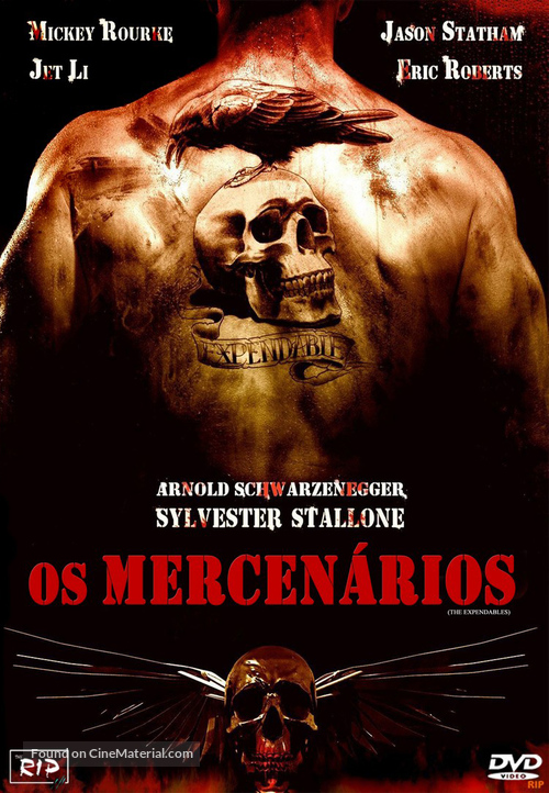 The Expendables - Brazilian Movie Cover