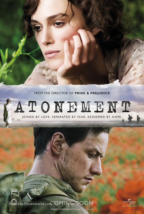 Atonement - Dutch Movie Poster