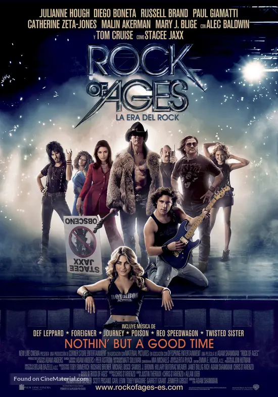 Rock of Ages - Spanish Movie Poster