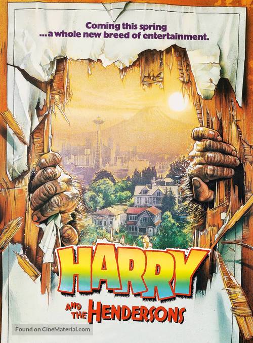 Harry and the Hendersons - German Movie Cover