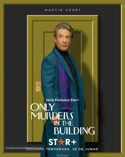 &quot;Only Murders in the Building&quot; - Brazilian Movie Poster