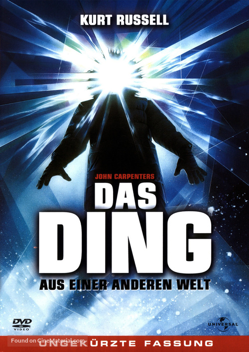 The Thing - German DVD movie cover