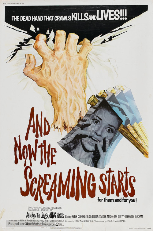 And Now the Screaming Starts! - Movie Poster