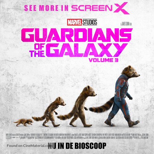 Guardians of the Galaxy Vol. 3 - Dutch Movie Poster