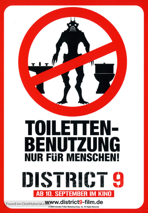 District 9 - German Movie Poster