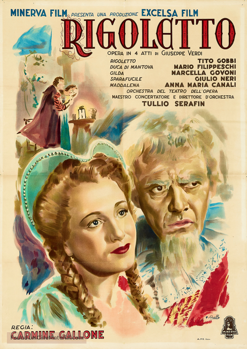 Rigoletto - Italian Movie Poster